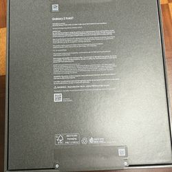 Samsung Galaxy Fold 7 Unlocked, 512 GB  In Seal Box 