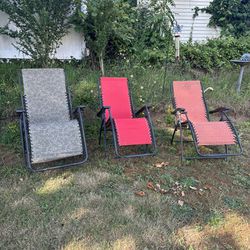 Set Of 2 Gravity Chairs, Price Is For All 2