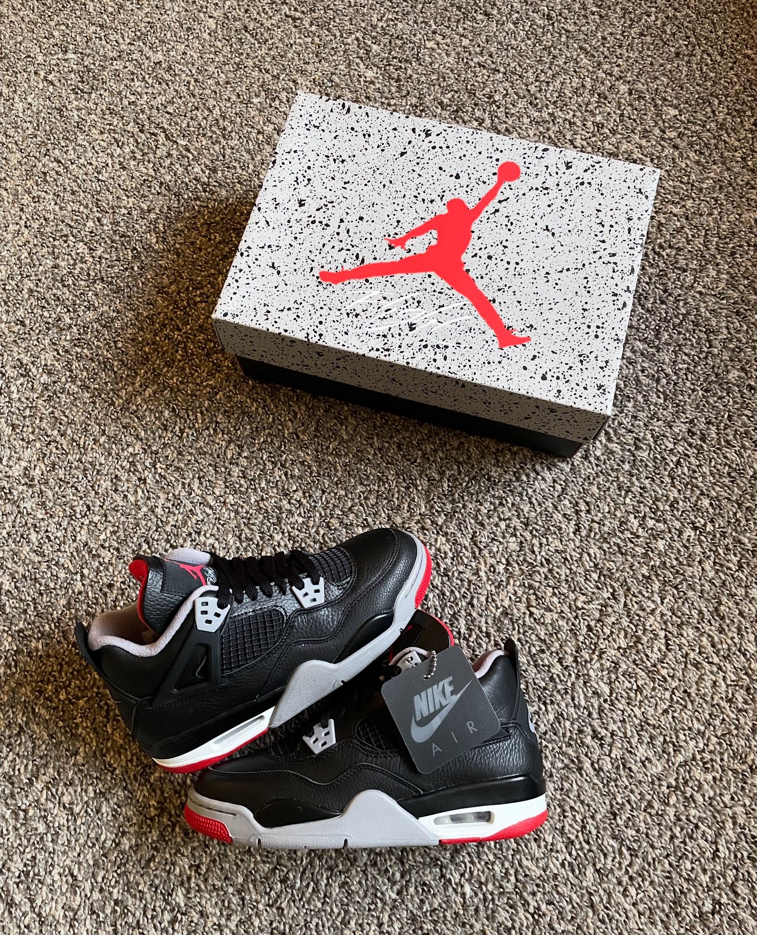 Jordan 4 Retro “Bred Reimagined” ❗️PRICES VARY BY SIZE❗️