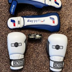 New Ringside MMA Boxing Gloves And MMA shin Guards