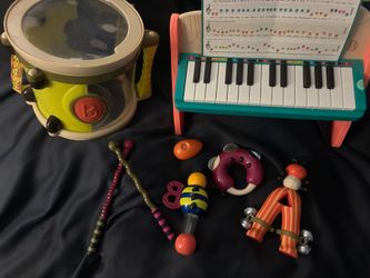 Kids Toy Instrumental Set With Piano