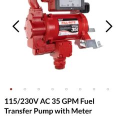 Fillrite Fuel Pump