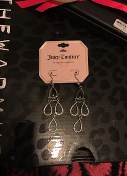 Juicy couture earrings