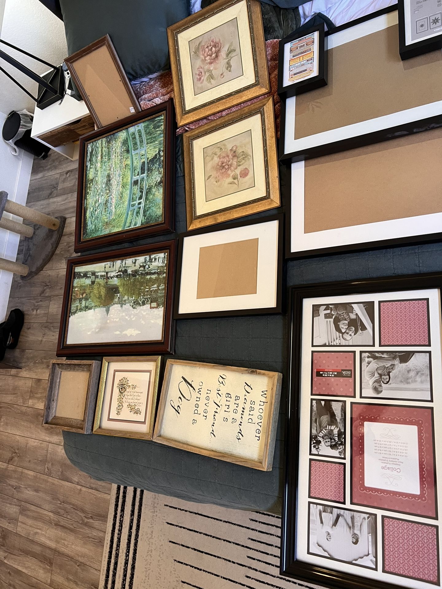 Various art/photo frames ($2-$10 ea or bundle! $30 takes it all!)