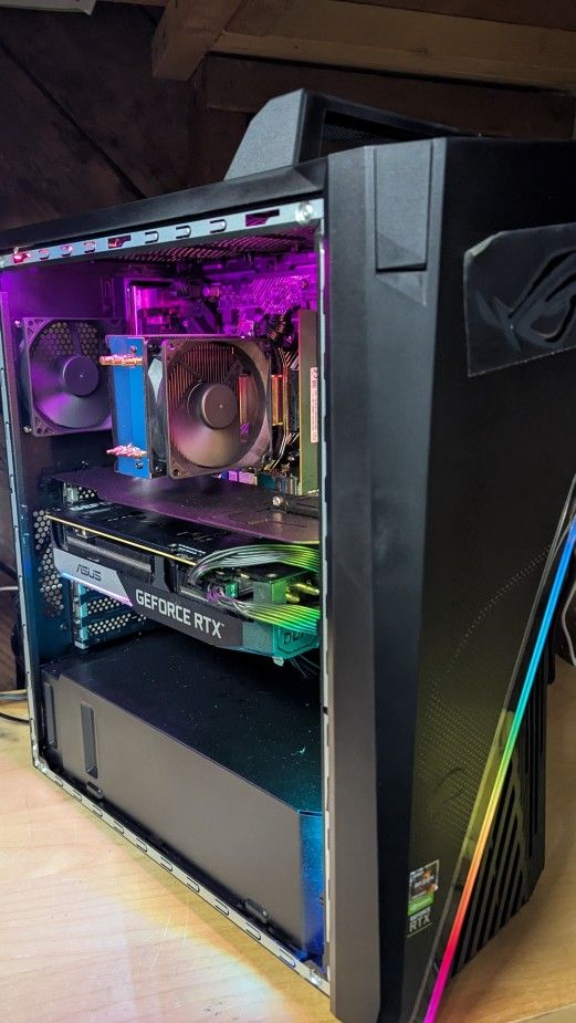 ASUS GAMING PC AMD R7, RTX 3070 Full Details Below