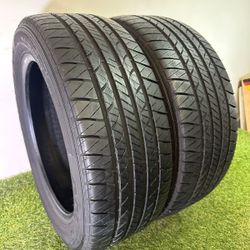 215 55 17  Douglas Touring A/S  2 Used Tires 70% Life 