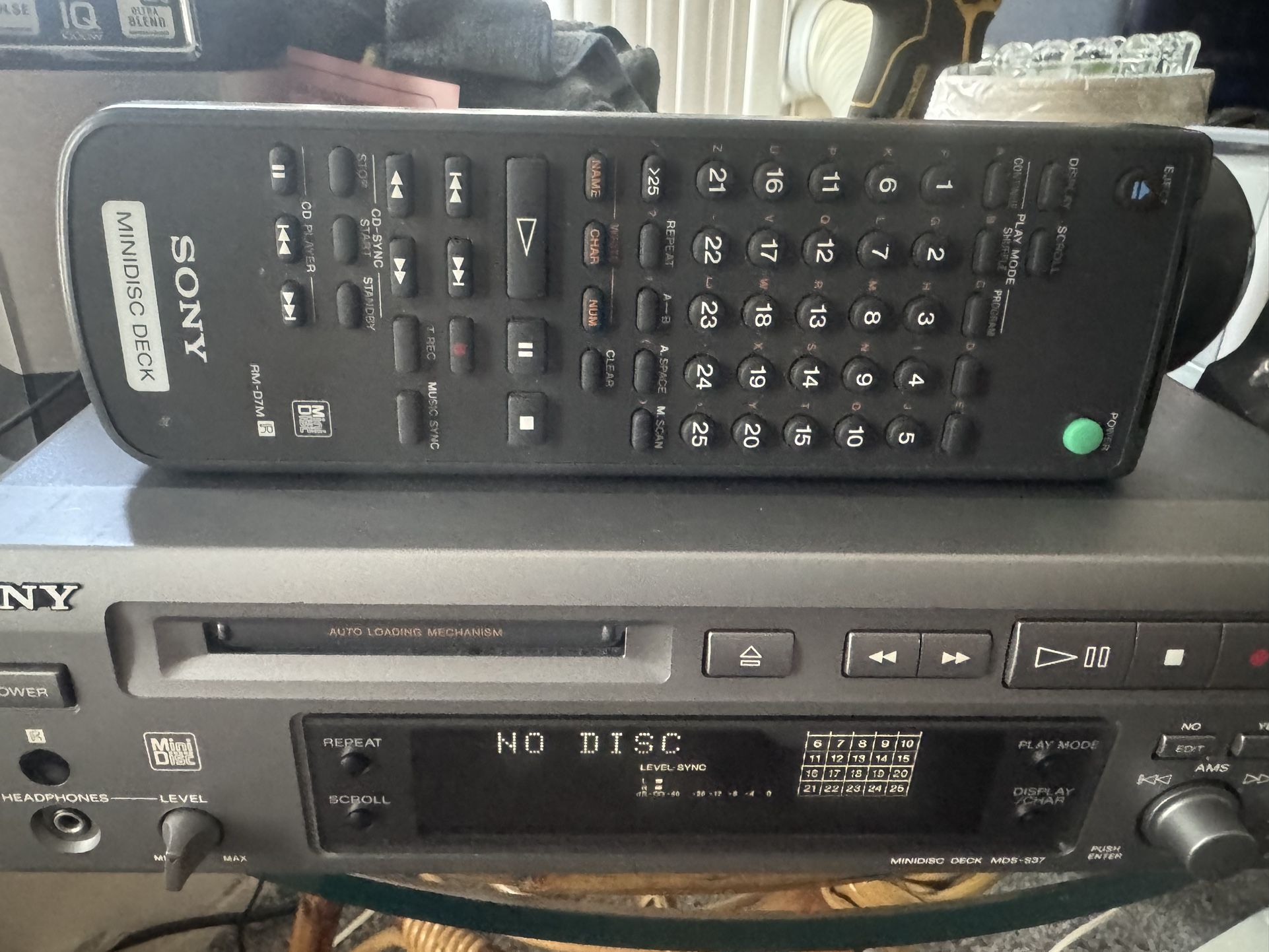 Sony Mini Disc Like New
