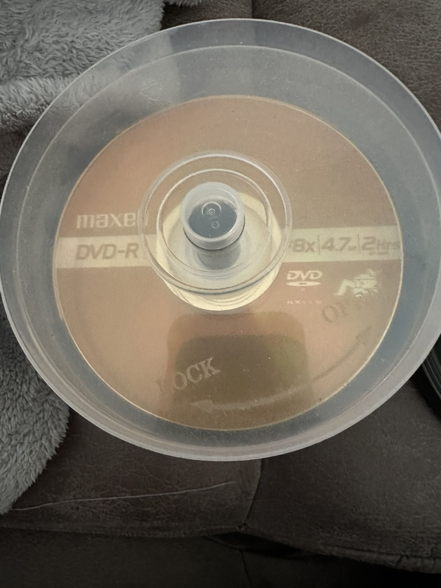 Blank CDs And DVDs.