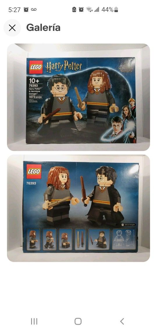 Harry Potter And Hermione Granger Lego 76(contact info removed) Pcs