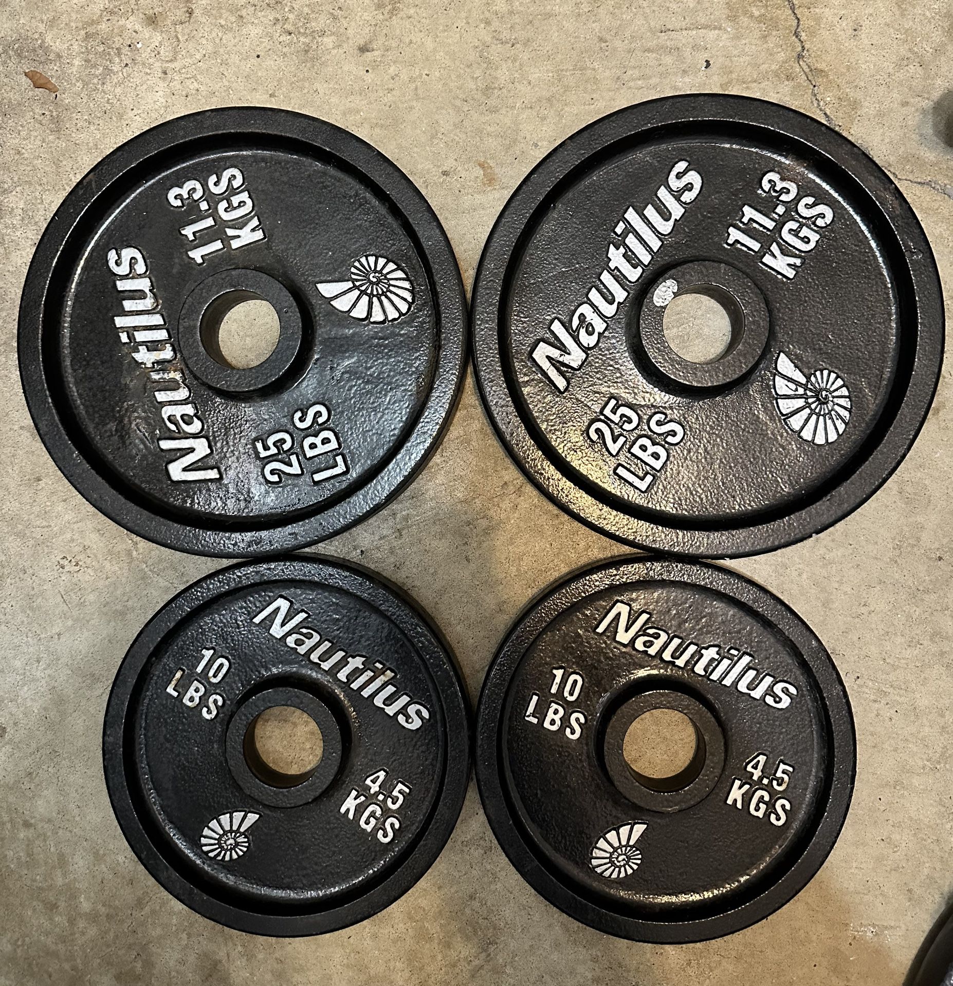 90 Pounds Of Olympic Weights 
