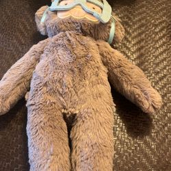 Camp Slumberkins 2021 Bigfoot Under The Sea Plush Animal Used 
