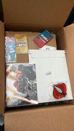 GI Joe Kickstarter Box Compendium Set 1-4 Cobra 1st Print + Bonus Posters & More