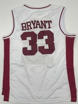 Kobe Bryant Lower Marion #33 High School Stitched Basketball Jersey Youth Lg NEW