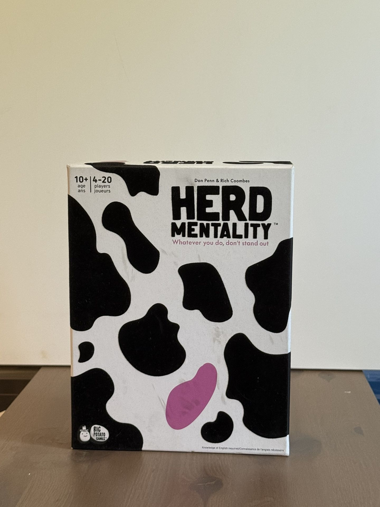 Herd Mentality Board Game Never Opened