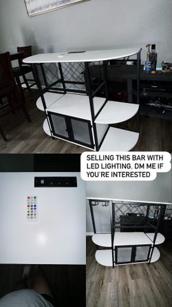 Bar plus LED lighting (with working remote)