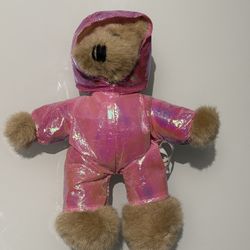 Dreamland Toys  Dressed Teddy Bear Pink Winter Ski Edition