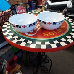 2 Coca Cola Serving Bowls. 9 Inches Round. 4 Inches Deep Brand New  Sell Each 14.00 Or 25.00 For Pair 