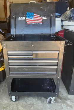 US General 5 drawers Mechanic’s Tool Cart Cabinet