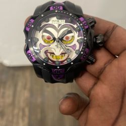 Collectible Dc The Joker Invicta Reserve Watch 