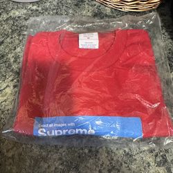 Supreme Verify Tee Size Medium Red M SEALED