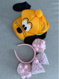 Pluto hat & limited edition Mickey ears