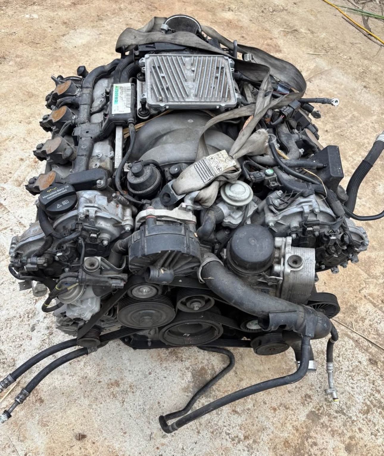 2011 Mercedes Benz S 550 Engine Parts