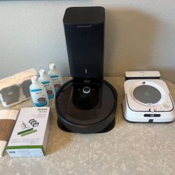 iRobot Roomba i7+ Vacuum & iRobot Wet Mop