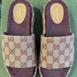 Gucci Platform Slides