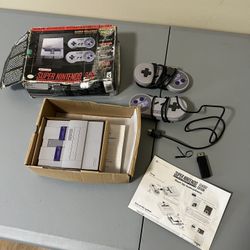 Super Nintendo Mini Classic Edition NEW 