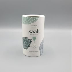 Saalt Menstrual Cup New Size Small Seafoam Green