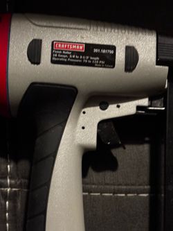 Craftsman (contact info removed)50 16 Gauge Finish Nailer