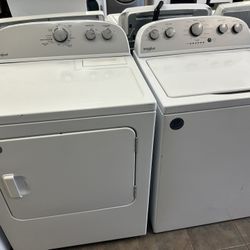 Whirlpool Washer And Electric Dryer Set 