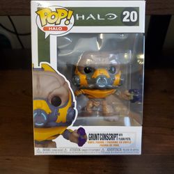 Halo Grunt Conscript With Plasma Pistol Funko Pop # 20