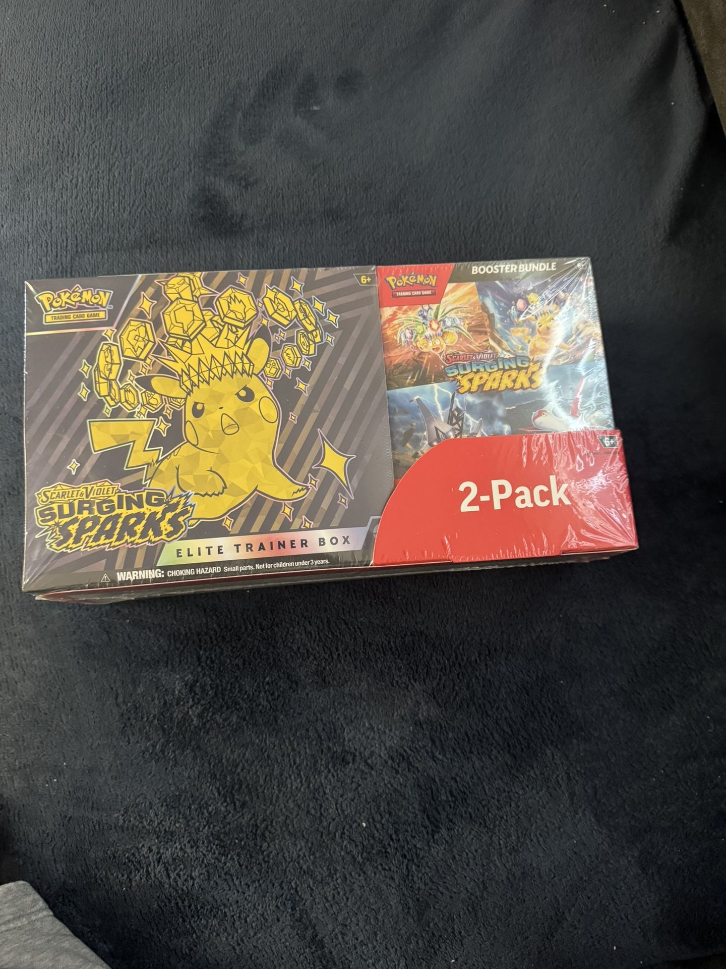 Surging Sparks Etb And Buster Bundle Pack 