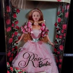 Vintage 1998 Rose Barbie 