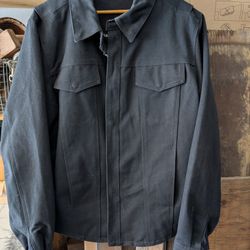 Men's Canvas Motorcycle Jacket
