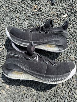 Under Armour Curry 6 Team Black Gold Metallic Size 13M 14.5W