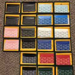 Goyard Card Holder Wallet