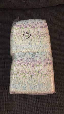 Luvs Size 3 Diapers $15,  52 Diapers