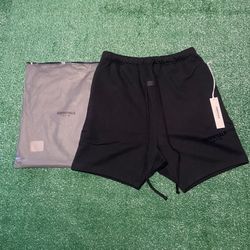 Black Essential Shorts