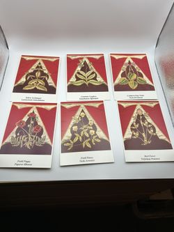 Floral Greeting Cards Pack Of 10 From The Shrine Of St Albans Abbey Vintage