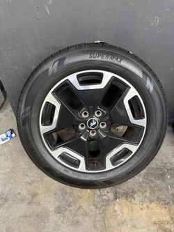 Ford Bronco Sport OEM 18" Wheel with Tire 225/60R18 - Take-Off