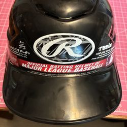 Kids Black T-Ball Helmet