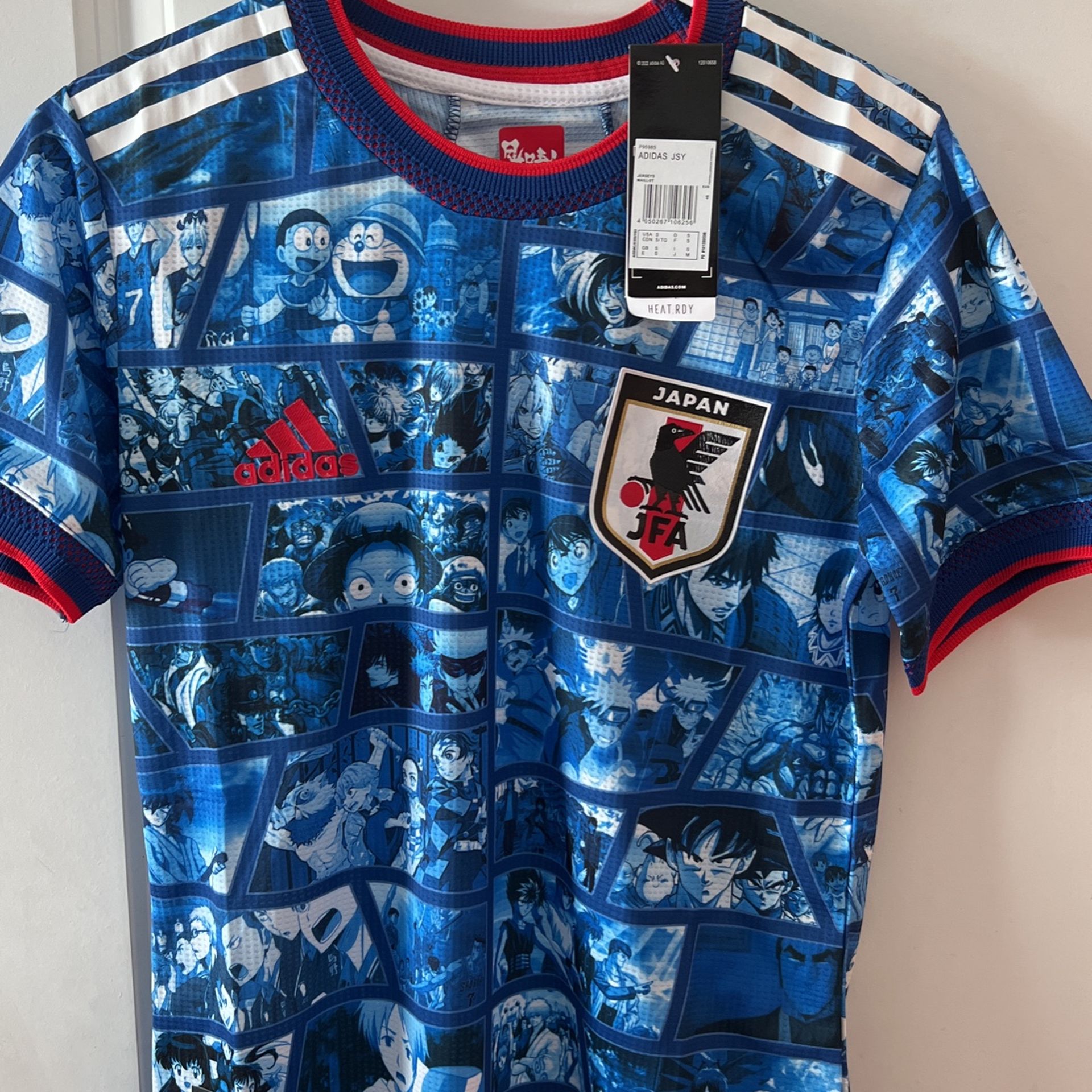 Japan Anime soccer jersey special edition player version size Small Medium Large available