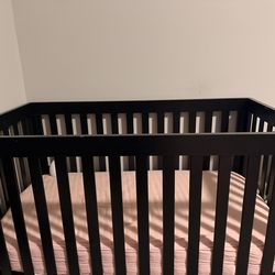Crib and mattress
