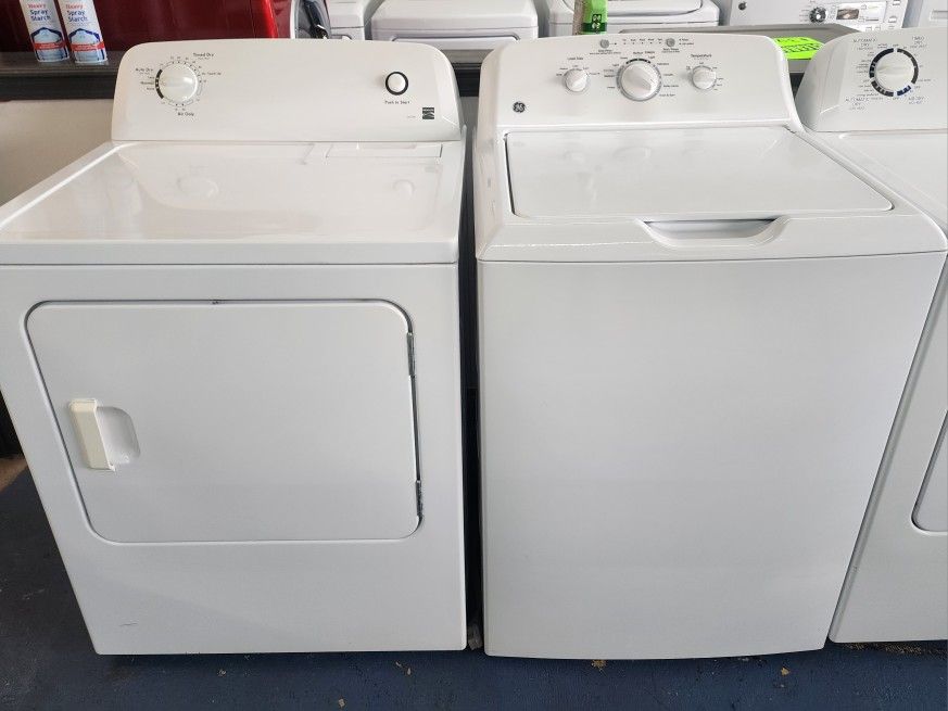 GE Washer & Kenmore Dryer 
(Both works Good)
Comes w/Warranty 
Washer $245 / Dryer $199 or Both $399