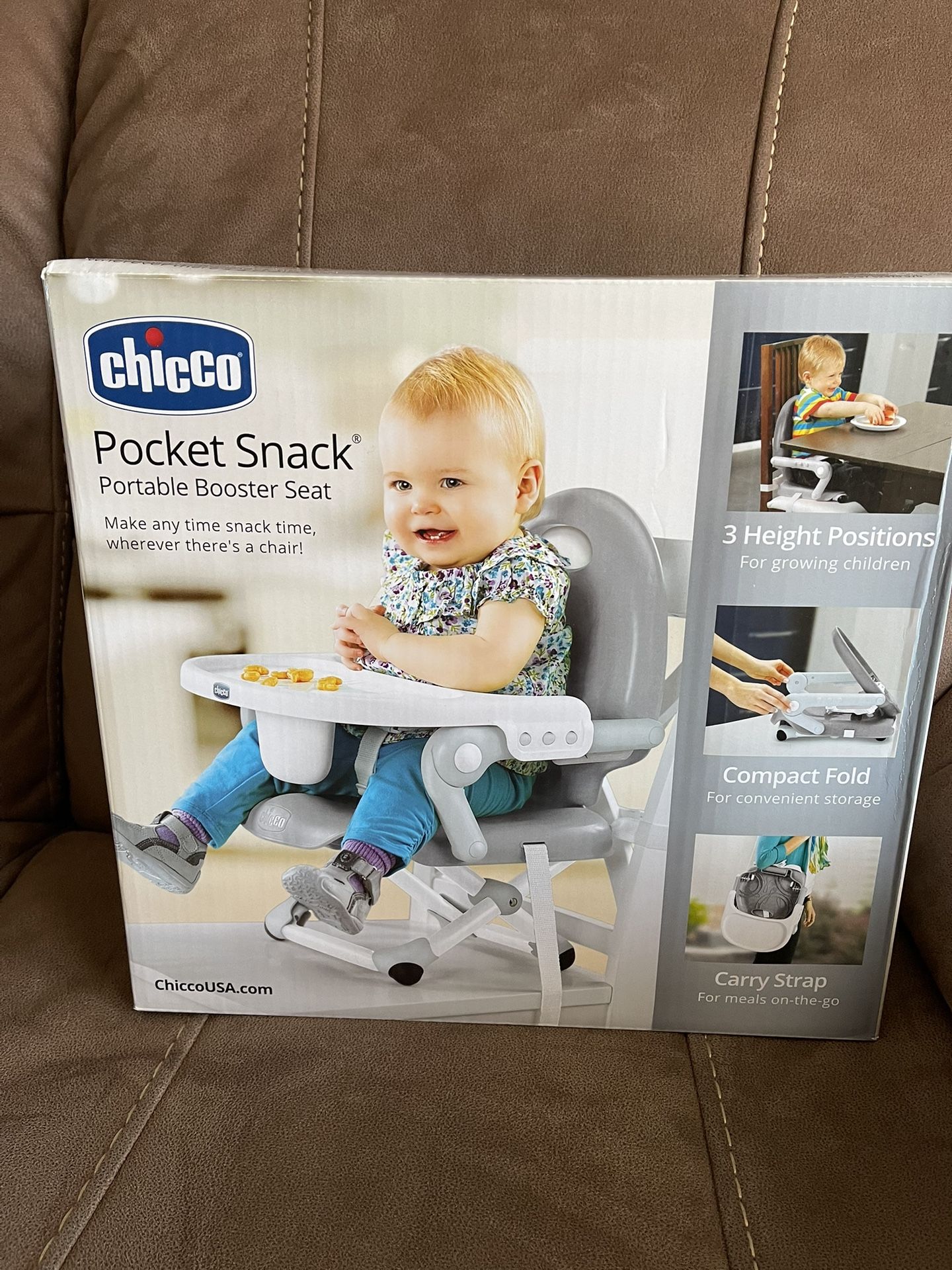Chicco Portable Booster seat.