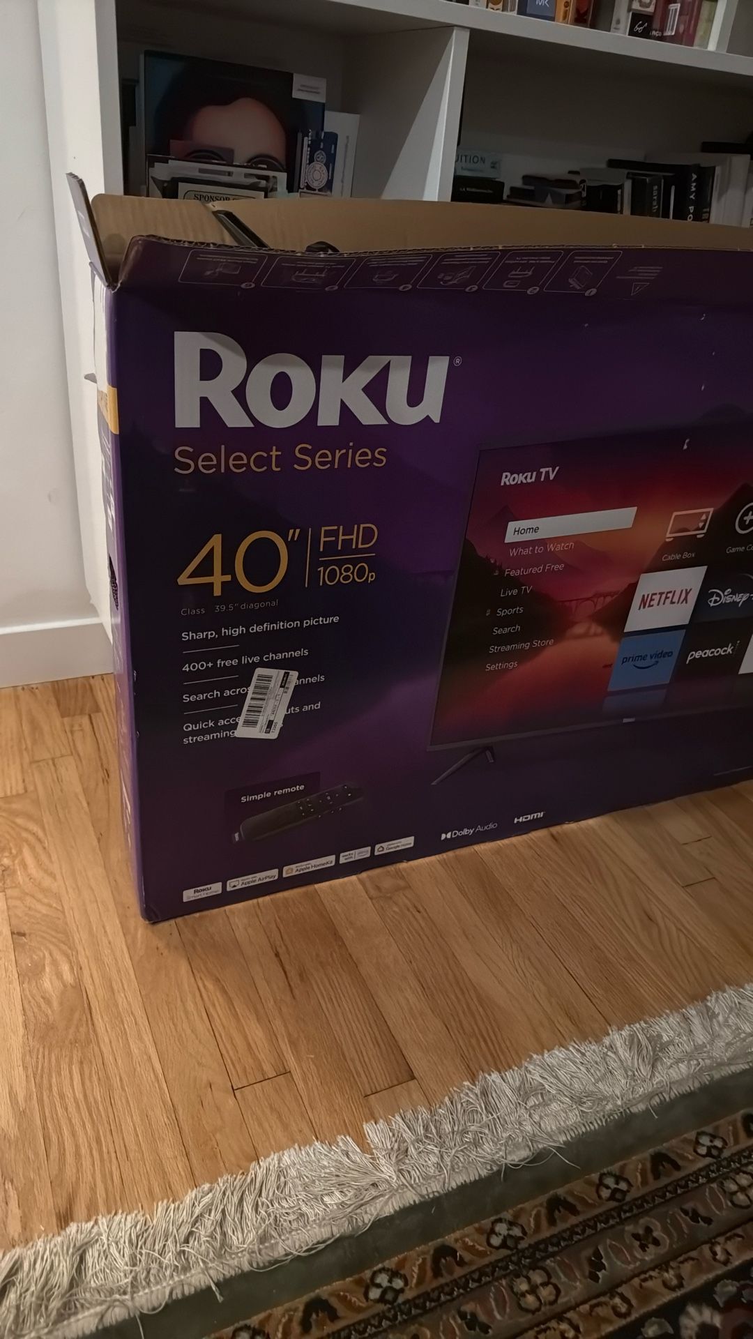 Roku Select Series 40 Inch Smart TV (NEW)