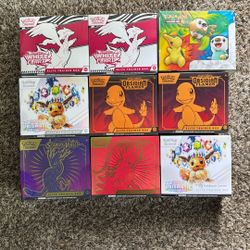 Pokemon Etb And Sealed Boxed
