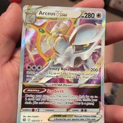 ArceusVstar Trinity Nova (123/172) $40